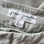 Free People  Falling Out Straight Leg Trouser in Alfalfa Size 4 Photo 11