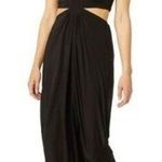 MISA Los Angeles  Athema Cutout Waist Sleeveless Maxi Dress Black Size M NWT Photo 0