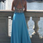 Tiffany Blue Prom Dress Photo 2