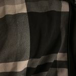 Ike Behar Fleece Plaid Poncho Wrap Shawl cape Black Size undefined Photo 3