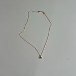 Handmade Gold Plated Green Emerald Gem Stone Necklace 💚 Photo 2