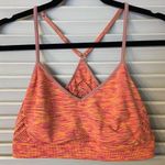 PINK - Victoria's Secret Pink! LG Neon Orange pink razor back sports bra Photo 0