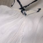 ASTR The Label Sanger Dress Sz Large White & Black Printed Maxi Cut-outs Resort Photo 15