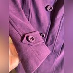 Pendleton  Wool Women's Deep Purple Pea Coat 8 Photo 5