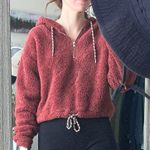 Derek Heart Sherpa Quarter Zip Photo 0