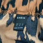 SheIn  Women’s Flare Skirt XL Pull On Brown Black Photo 2