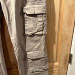 Women’s Grey Cargo Pants Gray Size 10 Photo 2