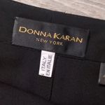 Donna Karan  Wool Blend Black And Gold Faux Button Knit Midi Pencil Skirt Size 8 Photo 3