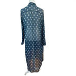 Bongo  sheer patterened shirt dress size xl Photo 7