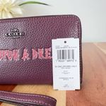 Coach NWT Disney X Long Zip Around Wallet Once Upon A Dream Motif Photo 5