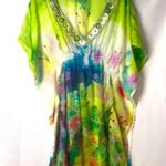 INDIAN TROPICAL WO SZ SM/ MED SWIMSUIT COVER UP Photo 0