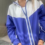 Nike 2 Tone Color Block Zip-up Windbreaker Jacket Photo 1