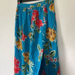 Patrons of Peace NWOT Patrons of Peace Tropical Floral Print Pull On Skirt with Slit Size XS Photo 3