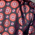 Diane Von Furstenberg 
Silk Floral Print Blazer Size 12 Photo 6