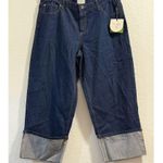 Kate Spade Women’s High Rise Straight Leg Wide Cuff Jeans Size 16  x Target NWT Photo 1