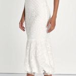 Lulus Sequin  Dress White Photo 0