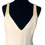 Lulus | XL | Infinite Glory Maxi Dress Beaded Butter Yellow Long Formal V Neck Photo 3