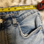 ZARA Light Blue High Rise Distressed Jeans Photo 5