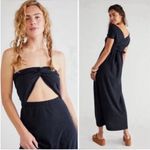 Free People beach convertible maxi dress black womens size XS Photo 2