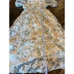 Just Me Cottage Core Peasant Farmhouse Dress Women Small Smocked Modest Traditional Photo 5