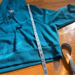 Victoria's Secret Cotton High-Rise Fleece Wide-Leg Lounge Pants Sweatshirt Set Photo 5