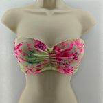 Victoria's Secret  Strapless Bikini Bright Tropical Floral 36C Photo 0