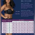 Vanity Fair NWT Full-Busted Black Bra With Straps Size 42 DD Photo 11