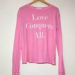 Wildfox  Love Conquers All Long Sleeve Top Photo 0