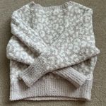 Jessica Simpson  Fuzzy Cheetah Sweater Photo 2