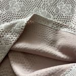 Guess White Floral Lace Cocktail Party Evening Body-con Dress | Womens Size L Photo 4