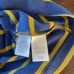 Jones New York  Mustard and Blue Striped Long Sleeve Top Photo 4