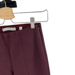 Vince Stitch Front Seam Leggings In Black Cherry Maroon Size XS Photo 4