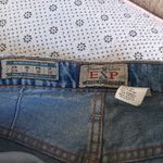 EXPRESS Vintage blue 100%cotton high waist straight leg EXP quarante de qualite Photo 5