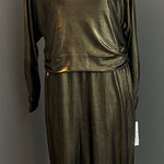 Harper  Rose Metallic Long Sleeve Dress size 16 Photo 0