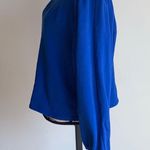 ZARA Royal Blue balloon sleeve sweater Photo 4