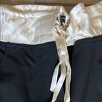 Mango Black and White Wide Leg Palazzo Pants Photo 4