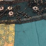 Euro Sequin Beaded Flowy Skirt Size L Photo 4