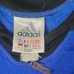 Adidas Vintage 90' Blue and Black Women's Zip Up Sweater Size M Photo 2
