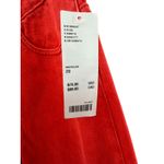BDG Urban Outfitters High Rise Extreme Baggy Jeans Red Size 29 Wide Leg NWT Photo 3