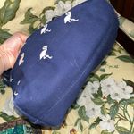 Talbots  Pink Flamingo Navy Shoulder Bag Photo 3