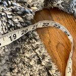 Lucky Brand  Grey Teddy Sherpa faux fur Long Peacoat jacket M Photo 7