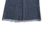 Urban Outfitters BDG  Chambray Blue Sweatshirt Raw Hem Dress Size Small Photo 4