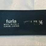 Furla  Brown Leather Embossed Belt Gold Tone Buckley Photo 4