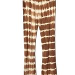 Raga NEW Seaside Bell Pants Comfy Tie Dye Bell Bottoms Tan Size Large Photo 9