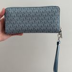 Michael Kors Large Light Blue Continental Wallet Photo 1