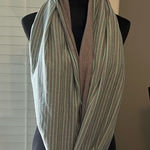 Lululemon  Vinyasa Wrap infinity Scarf Snap Green Gray Photo 0