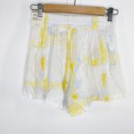 CALIA Womens Cover Up Swim Shorts Size XS Tie Dye Lightweight NWT Summer Yellow Photo 1