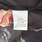 Sweet Rain 2X Sheer Floral Lace Trim Kimono Cardigan Black Pink Boho Romantic Photo 8