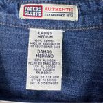 Faded Glory  Vintage Med Lightweight Denim Snap Front Shirt w/Snap Pockets & Cuff Photo 7