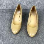 Cole Haan Women's Nude LEATHER Patent Leather Block Heel SIZE 9 B $220.00 MSRP Photo 3